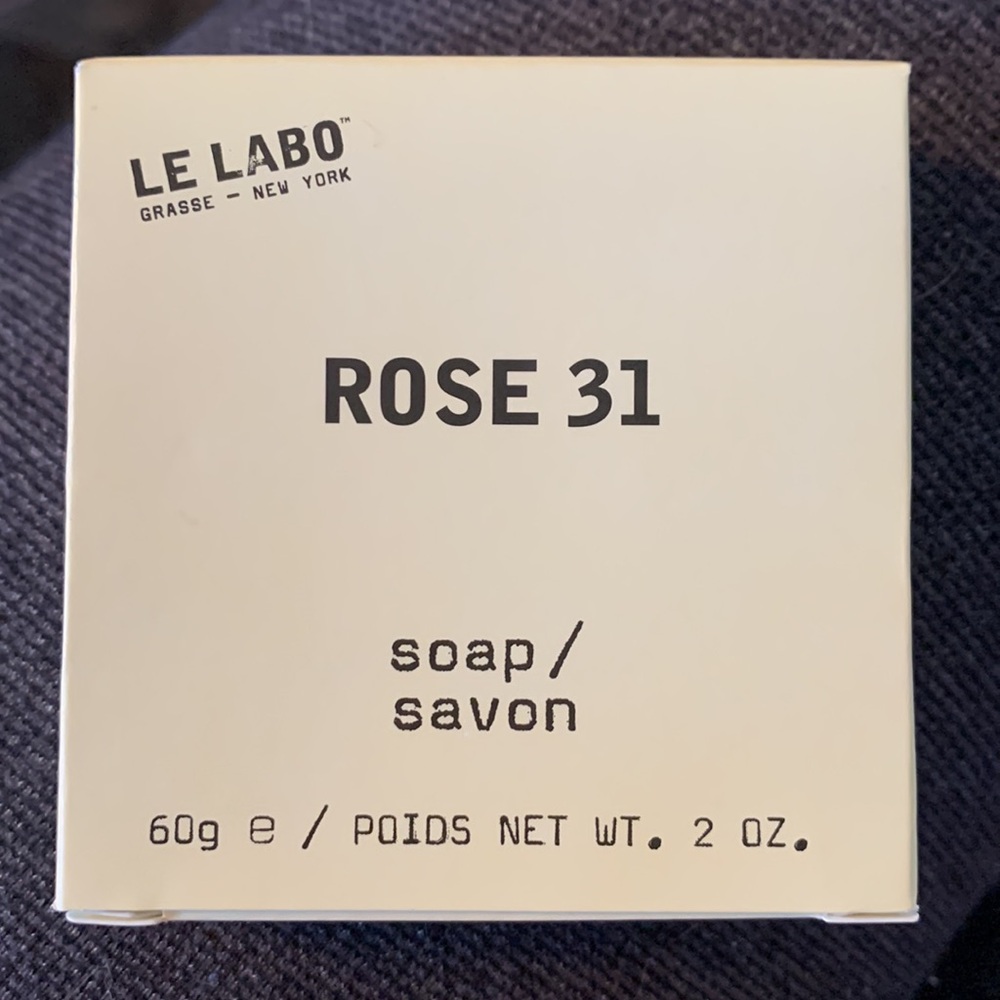 Le Labo Rose 31 soap